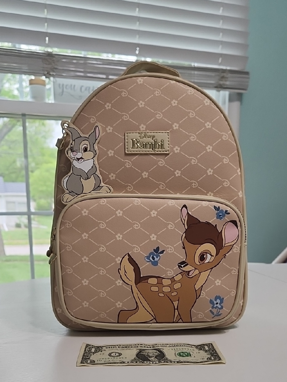 Disney Bambi Beige And Cream Mini Backpack with Thumper